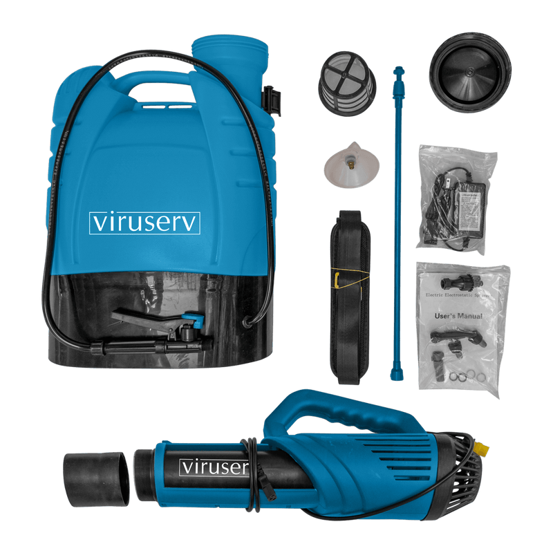 VIruserv Backpack - Electrostatic Battery Powered